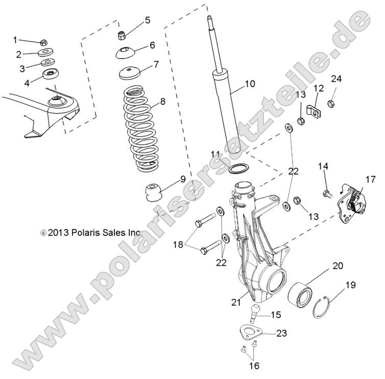 Suspension, Front Strut