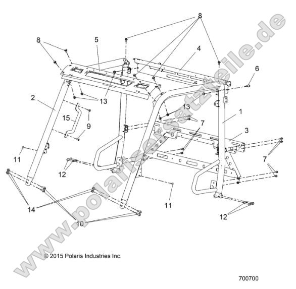 Chassis, Cab Frame Chassis, Cab Frame