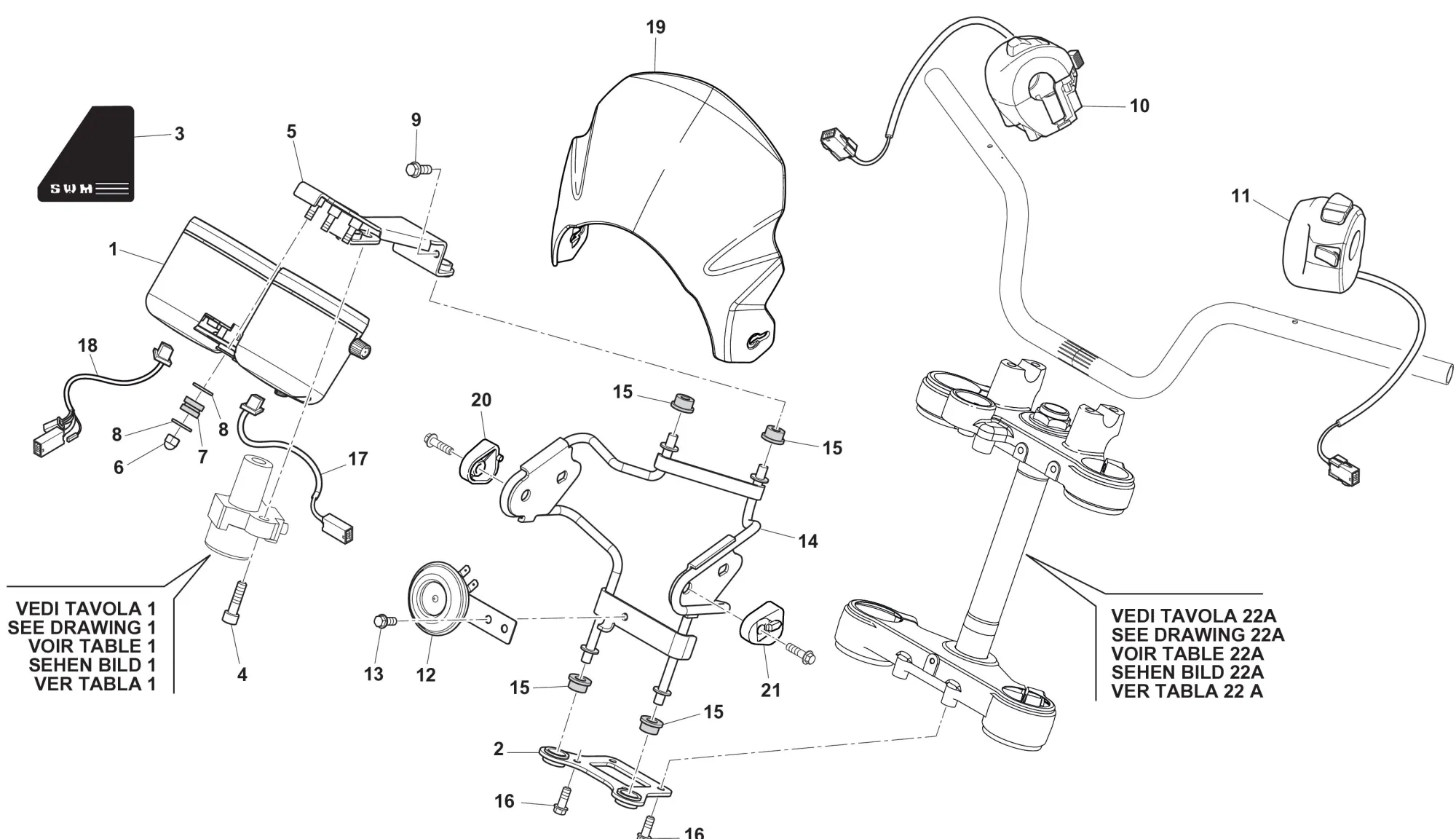 Tachometer / Lenkerschalter Six Days Tachometer / Lenkerschalter Six Days