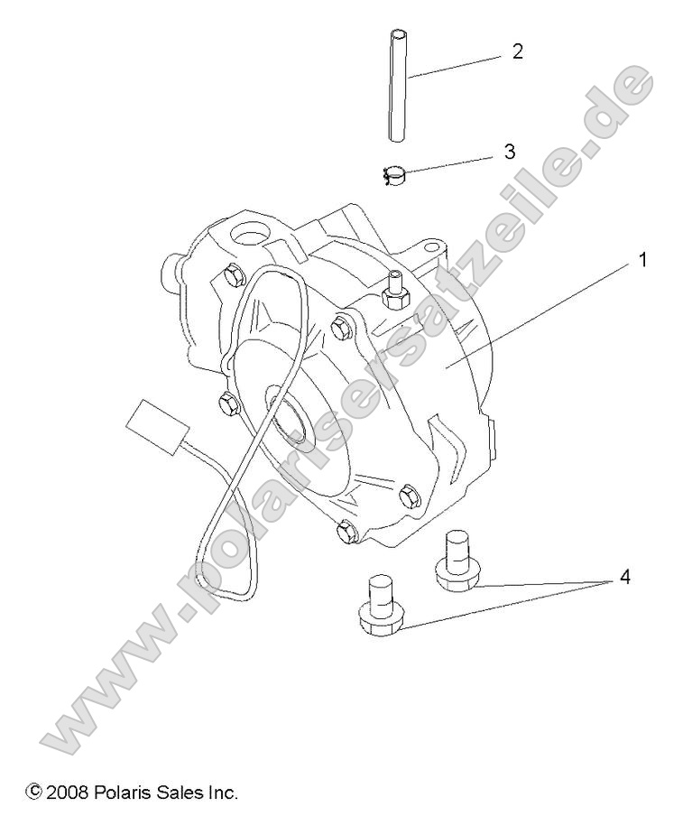 Drive Train, Front Gearcase