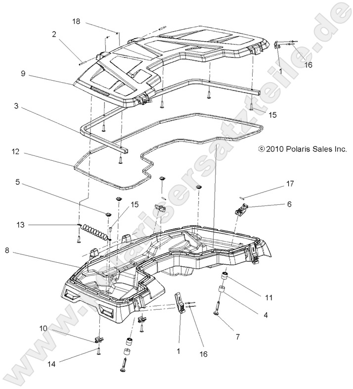 BODY, ASM., BOX, FRONT BODY, ASM., BOX, FRONT