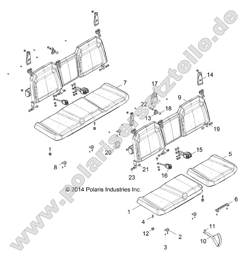 Body, Seat and Base Body, Seat and Base