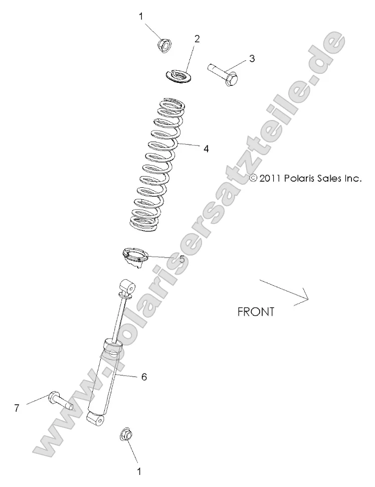 Suspension, Rear Shock Mounting Suspension, Rear Shock Mounting