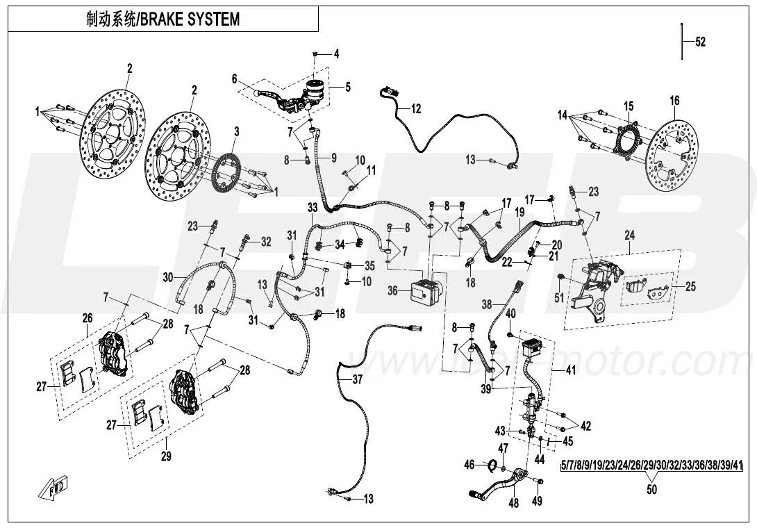 Bremsanlage / Bremssystem Bremsanlage / Bremssystem