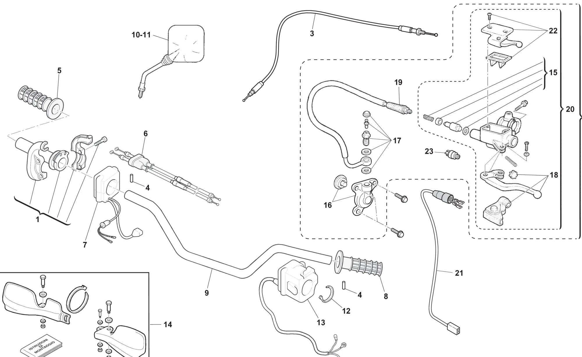 Lenker / Bedienelement