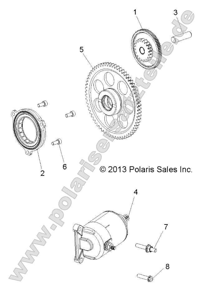 Engine, Starter Drive Engine, Starter Drive