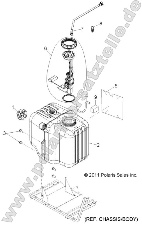 Body, Fuel Tank Asm.