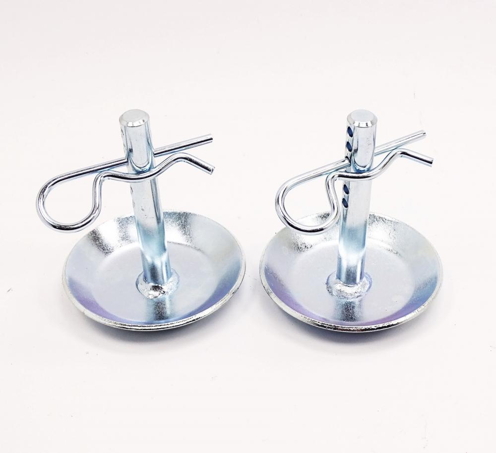 Polaris Glacier Plow Schneeschild Gleitteller Pro - 2 Stück - Ranger 1000