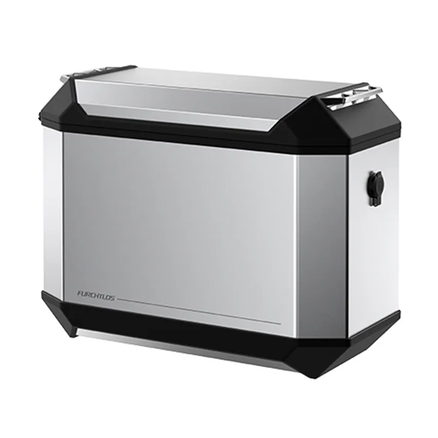 Furchtlos RANGER GVMK Alu Seitenkoffer links - 36 Liter - Aero Aluminium - passend für GIVI Monokey