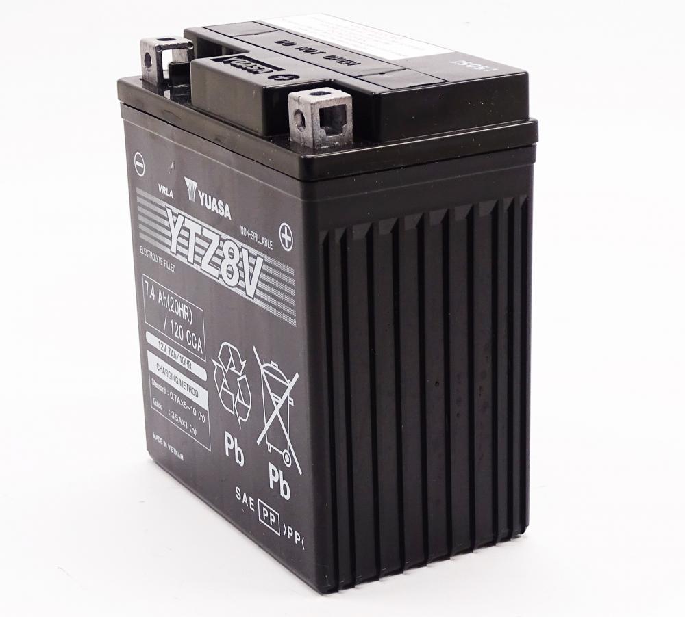 Yuasa YTZ8V AGM Batterie 12V 7,4AH - Einbaufertig (FTZ8V BTZ8V)