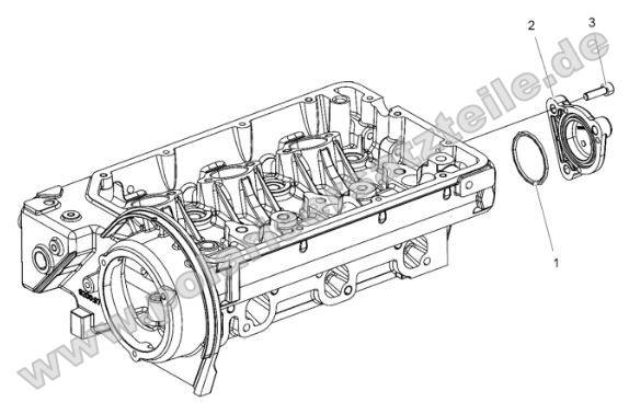 Engine, Camshaft Flange