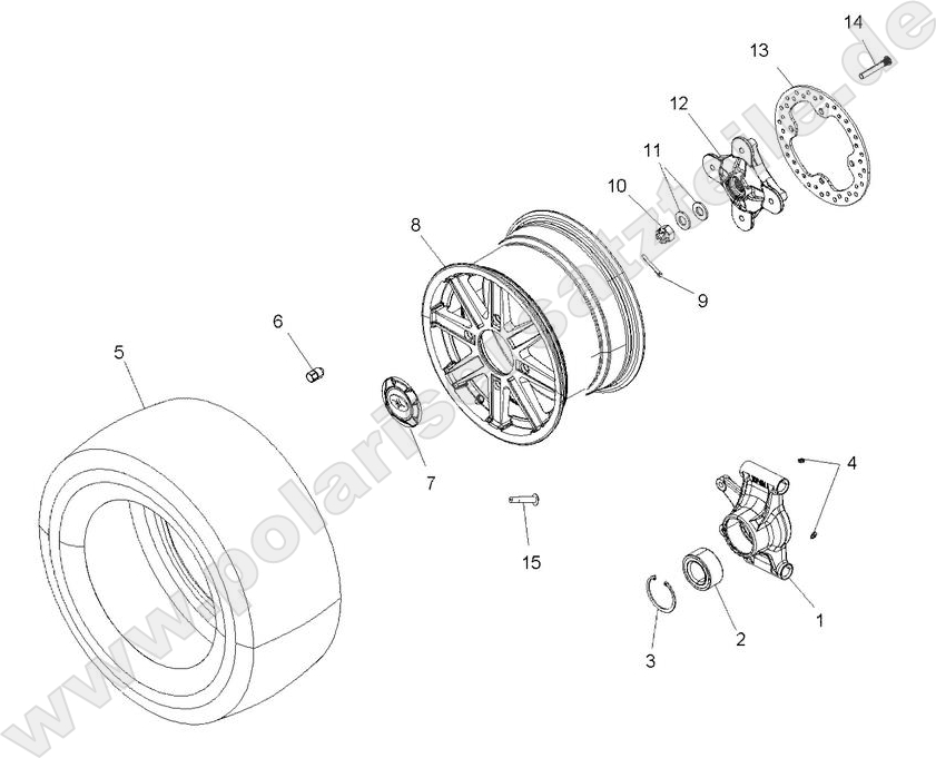 WHEELS, REAR and HUB WHEELS, REAR and HUB