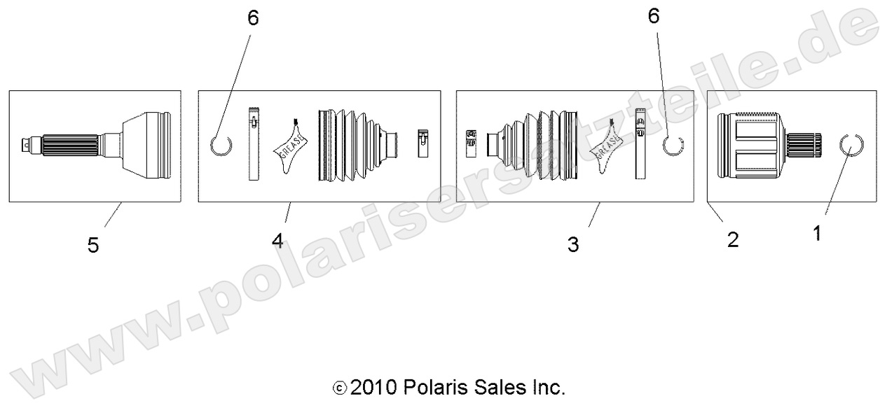 DRIVE TRAIN, FRONT DRIVE SHAFT