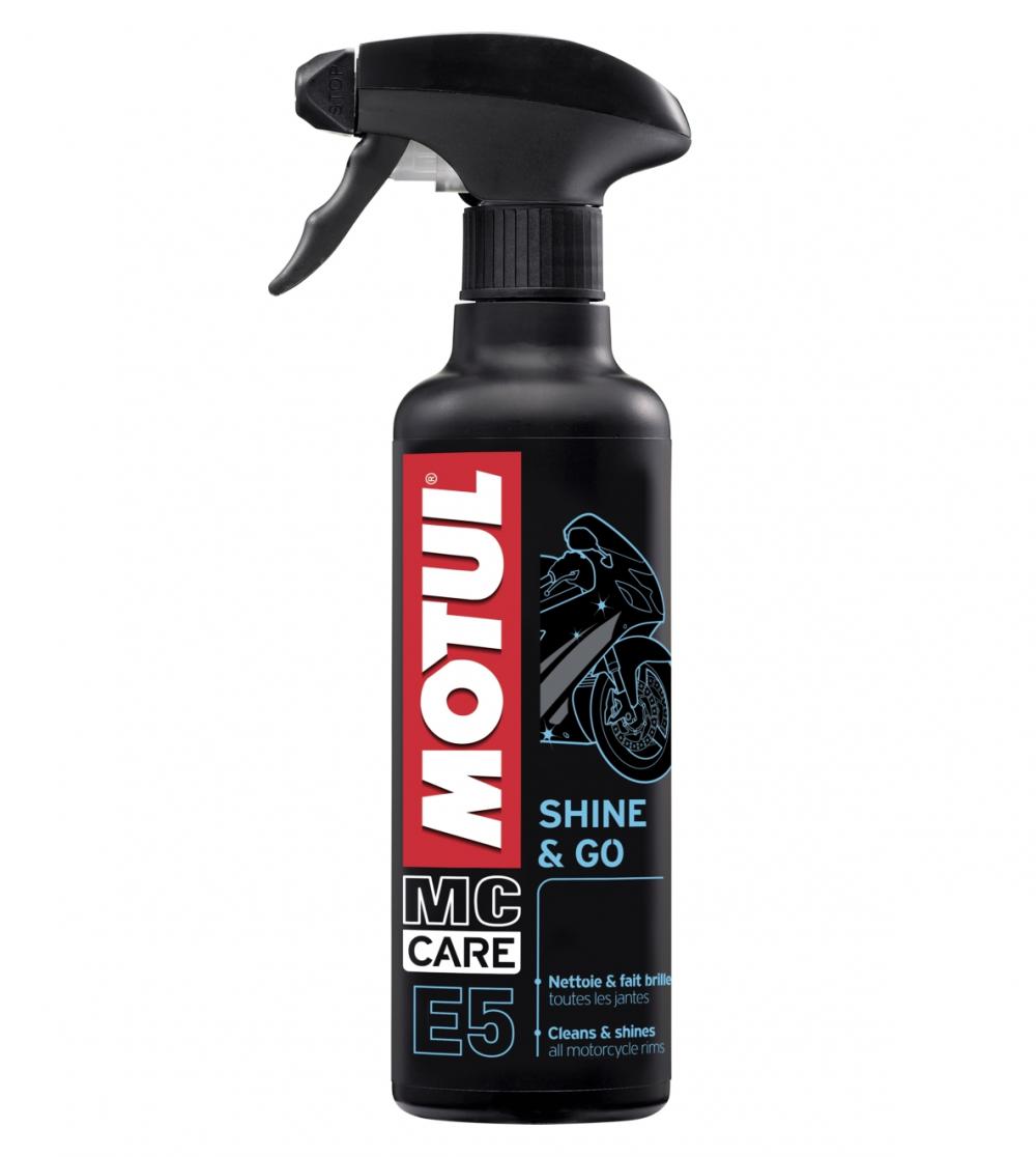 Motul E5 Shine & Go Pumpspray - Hochglanz Pflegemittel - 400 ml