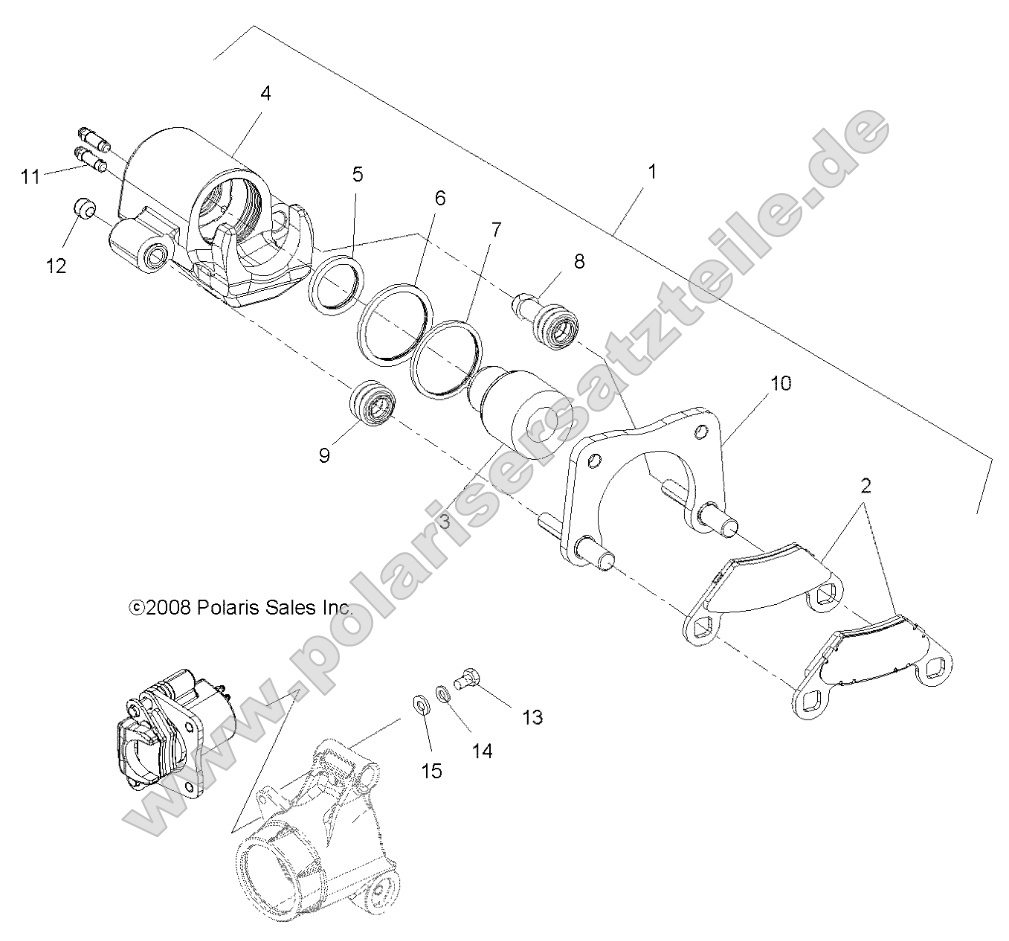 Brakes, Rear Caliper