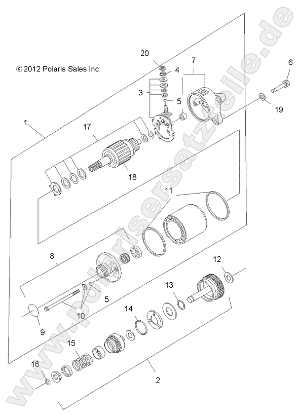 ENGINE, STARTING SYSTEM (Built 10/09/11 and Before) ENGINE, STARTING SYSTEM (Built 10/09/11 and Before)