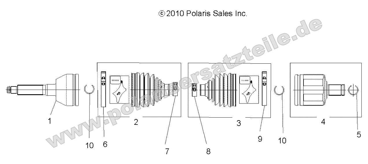 Drive Train, Front Drive Shaft