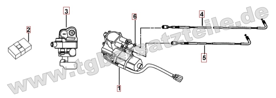 Stellmotor Differentialsperre