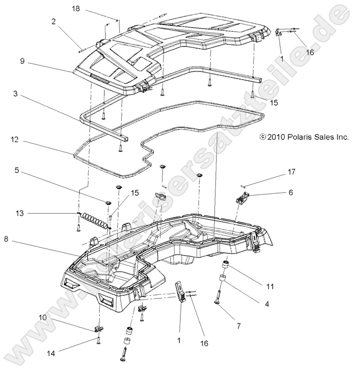 BODY, ASM., BOX, FRONT