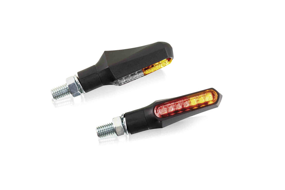 PUIG FRONT BLINKER MOD. CURVE HOMOLOGIERT SCHWARZ - 9084N