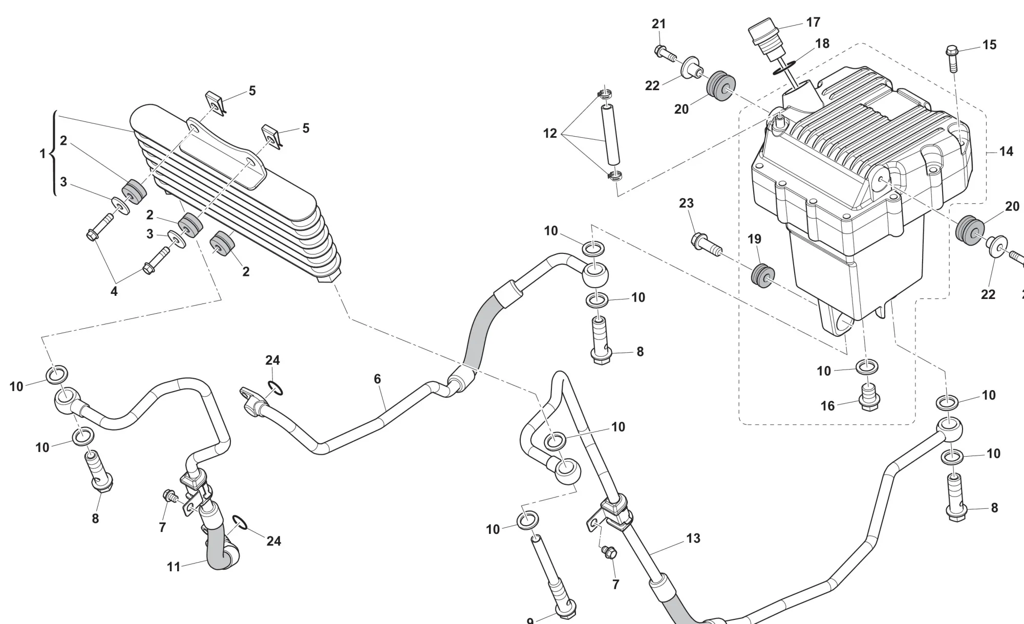 Ölkühler Ölkühler