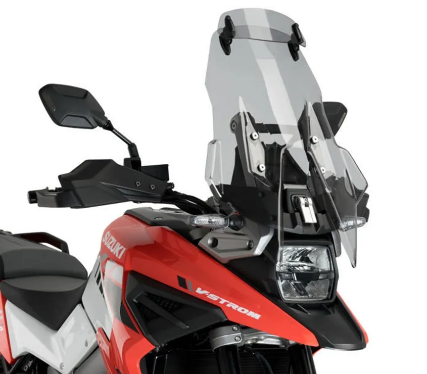Puig Touren Verkleidungsscheibe + Spoiler Getönt - Suzuki DL 1050 /XT V-Strom 2020-22