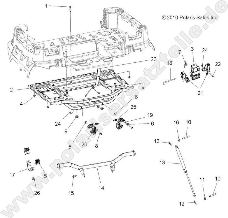 BODY, BOX FRAME and LATCH