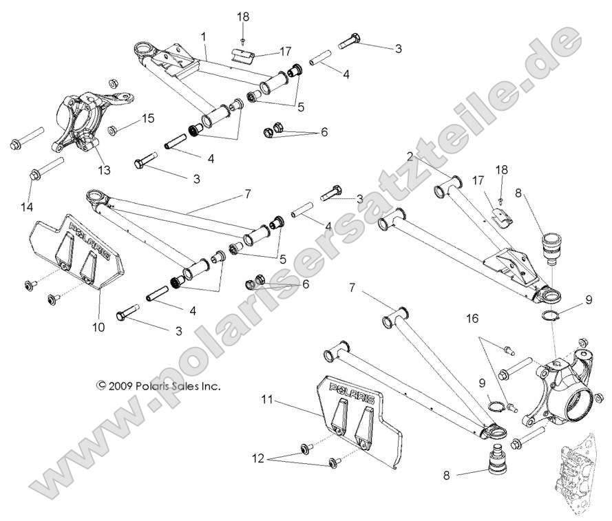 Suspension, Front Control Arms