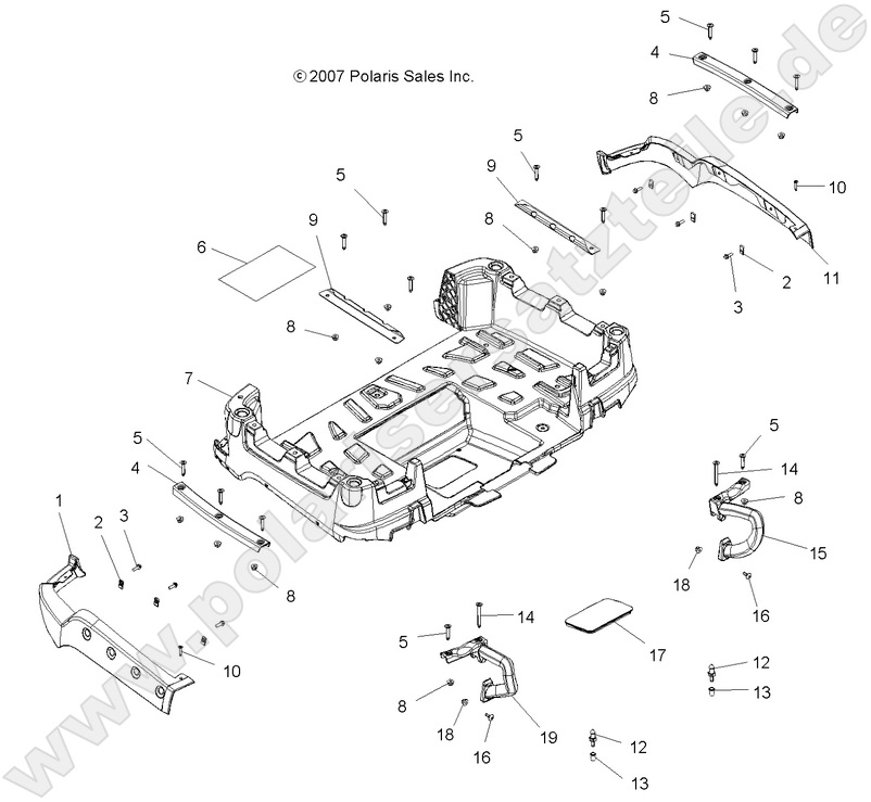 BODY, BOX, REAR BODY, BOX, REAR