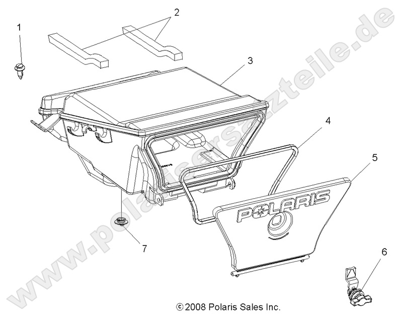 BODY, STORAGE BOX, REAR BODY, STORAGE BOX, REAR