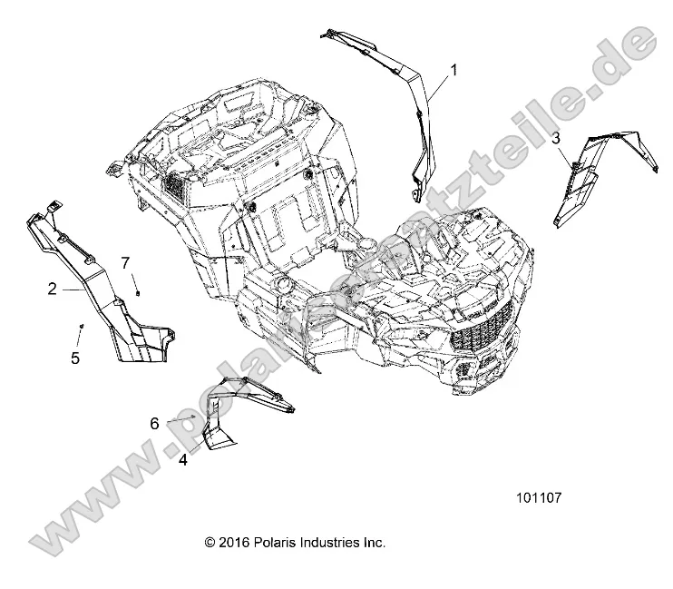 Body, Front and Rear Fender Flares Body, Front and Rear Fender Flares