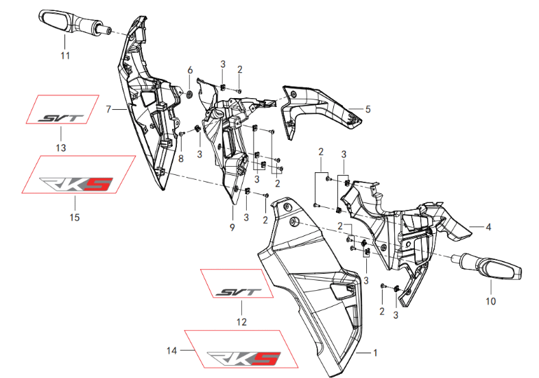 Kraftstofftankverkleidung 3