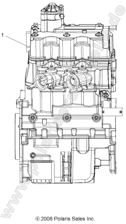 ENGINE, SHORT BLOCK