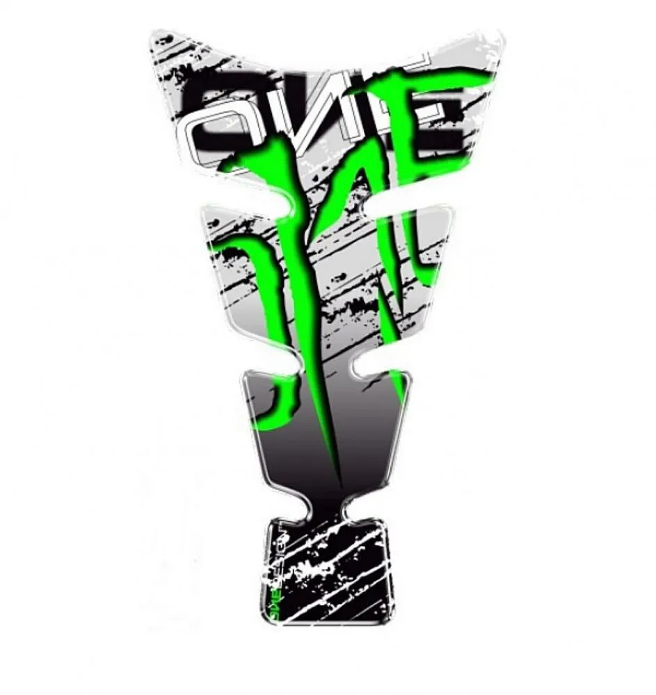 OneDesign Tankpad Spirit II Scratching grün Design Universal