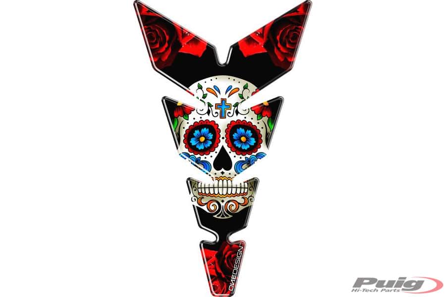 PUIG TANK PAD MOD. MOON ROT - 9139R