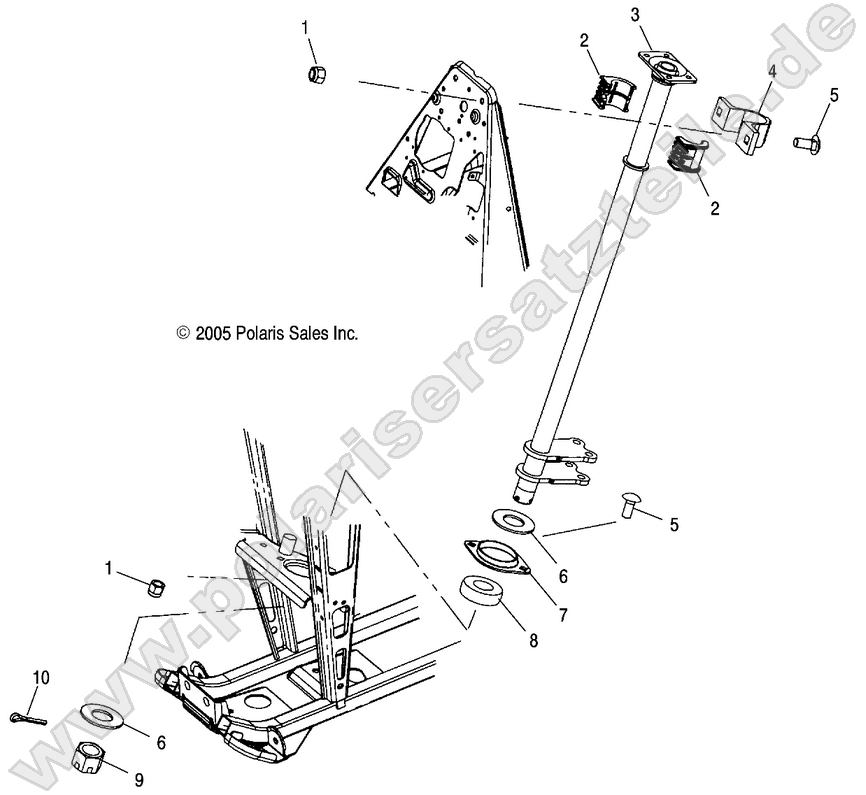 STEERING POST STEERING POST