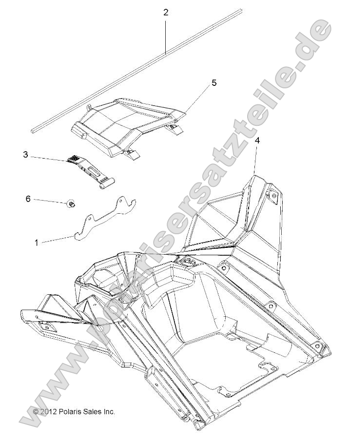 Body, Storage, Rear Body, Storage, Rear