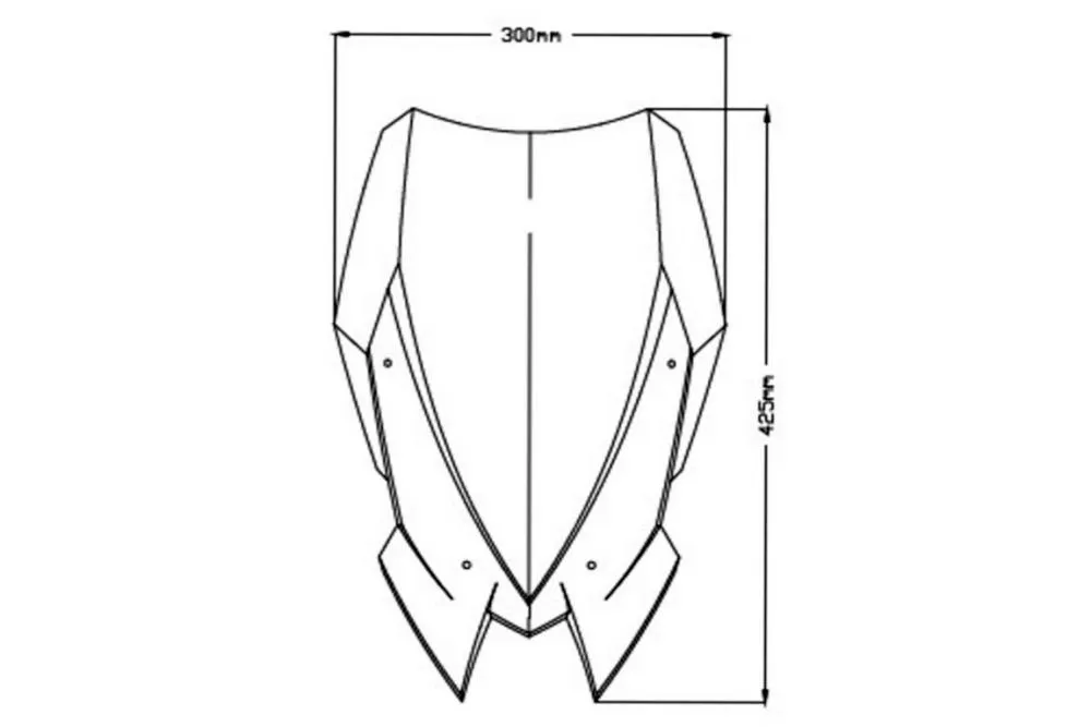 Puig Naked New Generation Touring Verkleidungsscheibe - Kawasaki Z900 /SE 2020-22