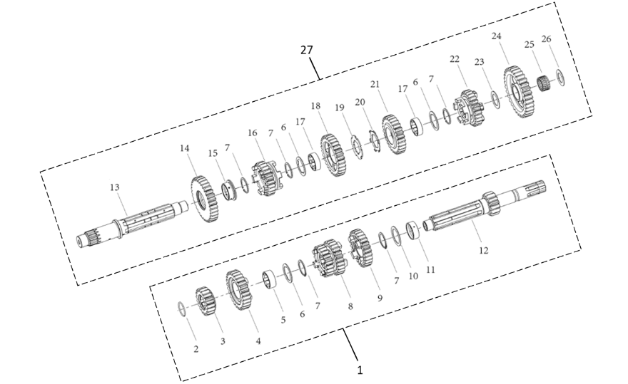 Getriebe 2 Getriebe 2