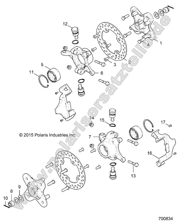 Suspension, Front Hub Suspension, Front Hub