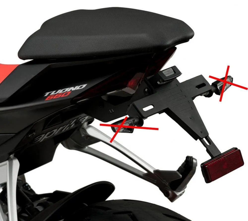 Puig_Kennzeichenhalter_Set___Aprilia_RS_660_2021__Tuono_660_2021__20605N Puig Kennzeichenhalter Set - Aprilia RS 660 2021- / Tuono 660 2021-