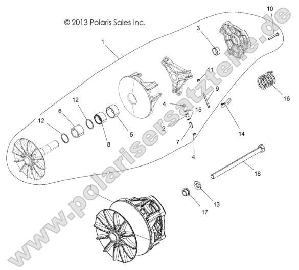 Drive Train, Clutch, Primary Drive Train, Clutch, Primary