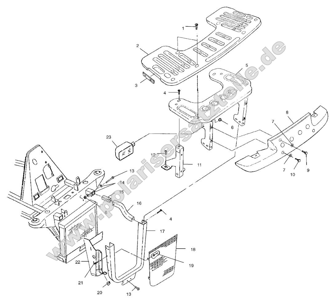 Front Rack and Bumper Mounting