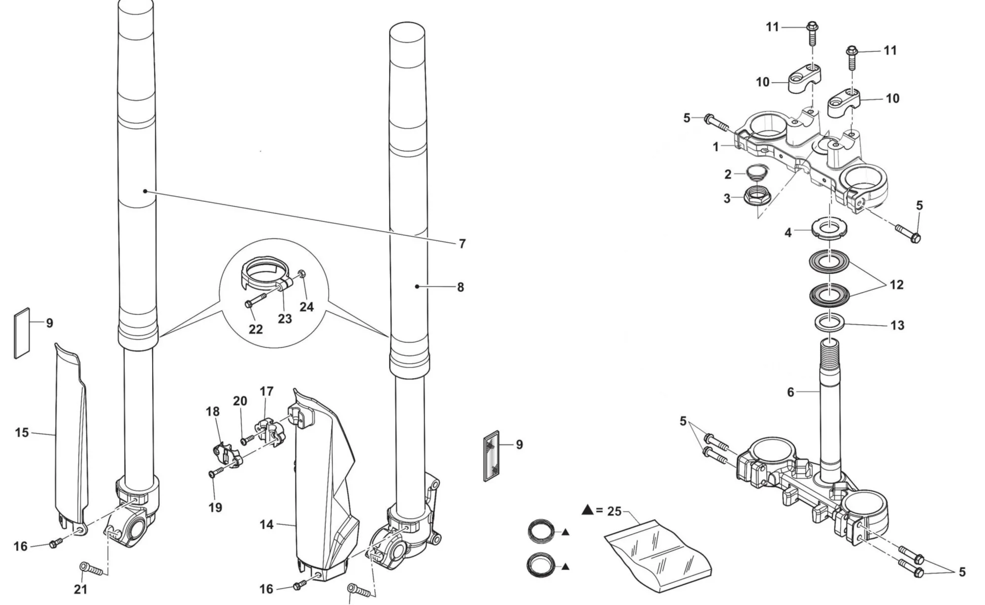 Gabel / Gabelbrücke