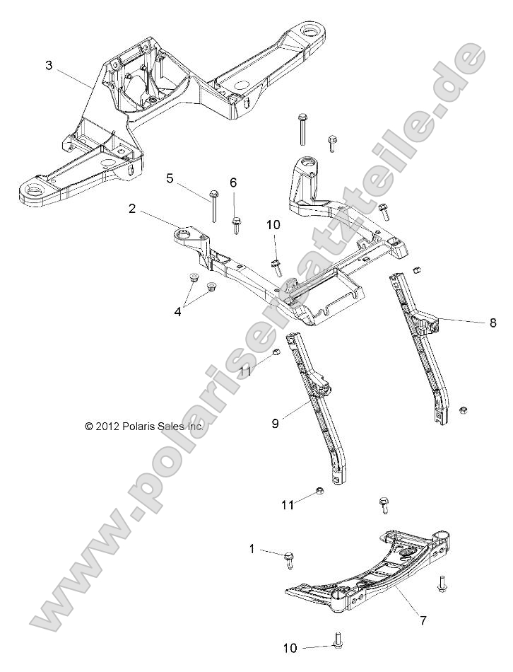 Body, Front Rack Support