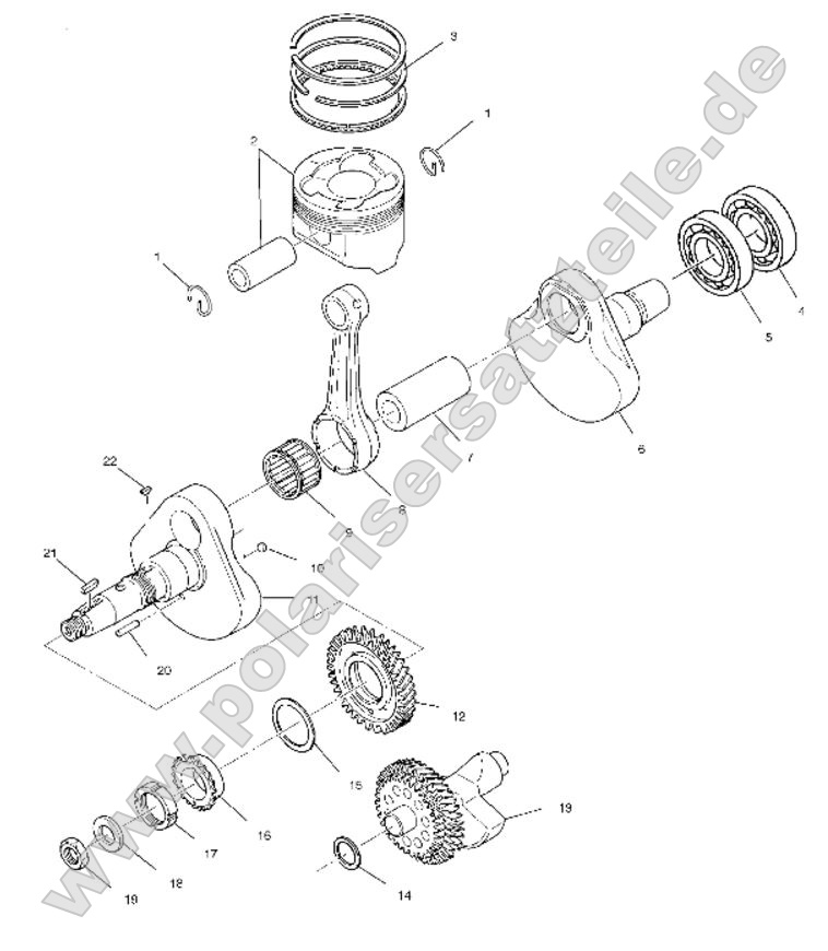 Crankshaft and Piston Crankshaft and Piston