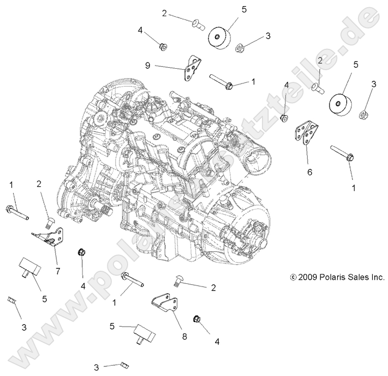 ENGINE, MOUNTING ENGINE, MOUNTING