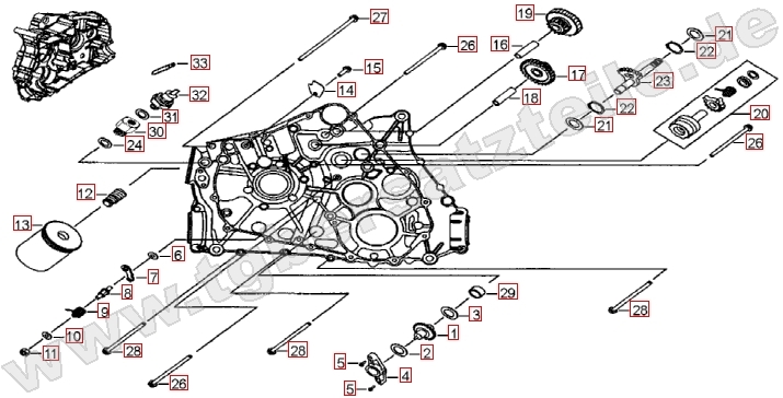 Motorgehäuse links (1)