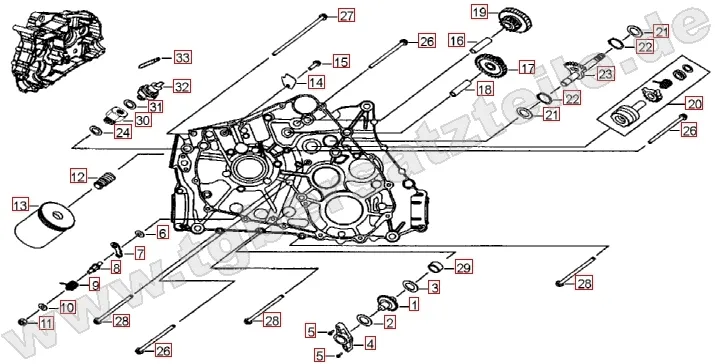 Motorgehäuse links (1)