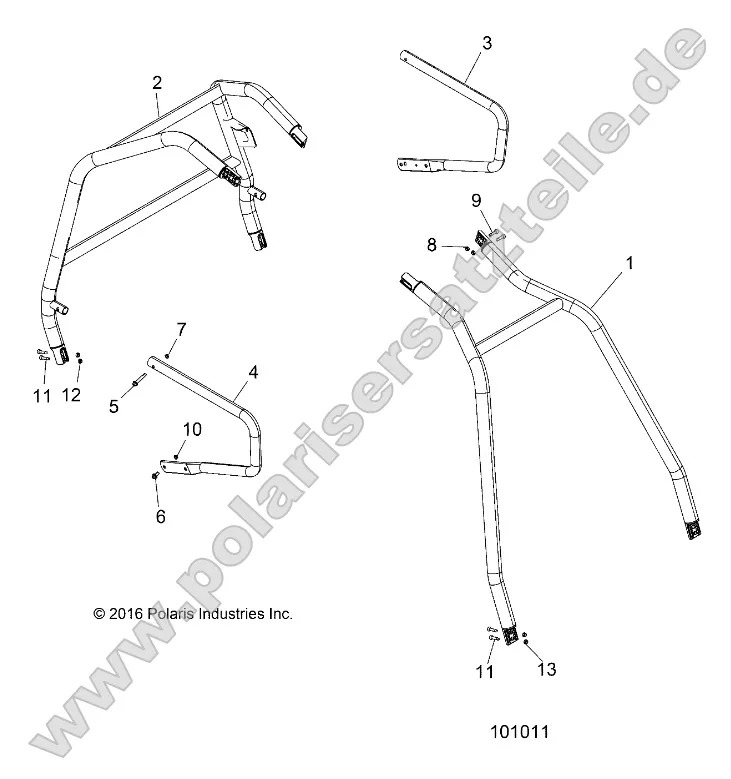 Chassis, Cab Frame and Side Bars Chassis, Cab Frame and Side Bars